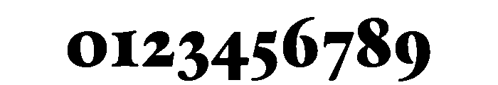 Thesaurus Black Font OTHER CHARS
