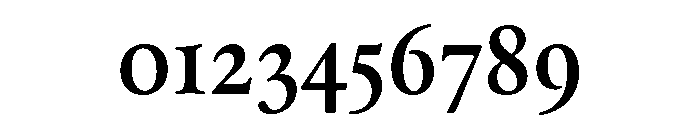 Thesaurus Medium Font OTHER CHARS
