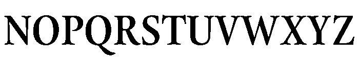 Thesaurus Medium Font UPPERCASE