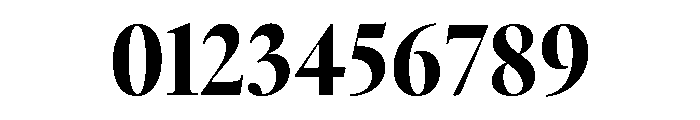ThesaurusDisplay Bold Font OTHER CHARS