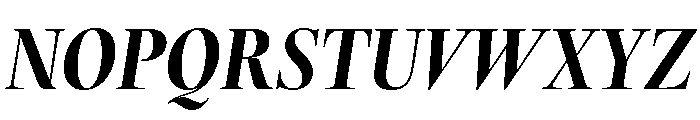 ThesaurusDisplay BoldItalic Font UPPERCASE