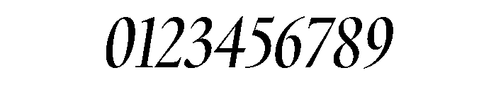ThesaurusDisplay Italic Font OTHER CHARS