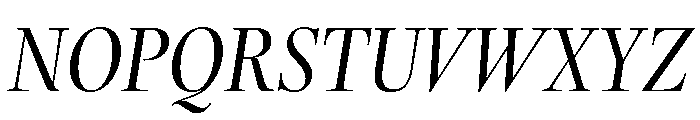 ThesaurusDisplay Italic Font UPPERCASE