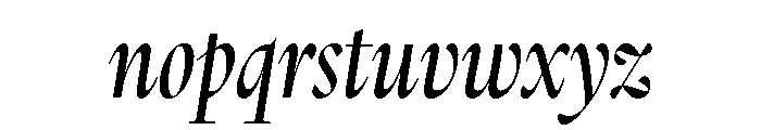 ThesaurusDisplay Italic Font LOWERCASE