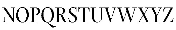 ThesaurusDisplay Regular Font UPPERCASE