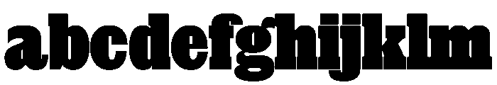 Thorowgood Egyptian Black FONT