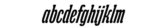 Thorowgood Egyptian Light Italic FONT