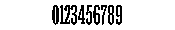 Thorowgood Egyptian Light Font OTHER CHARS