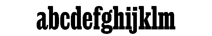 Thorowgood Egyptian Regular FONT
