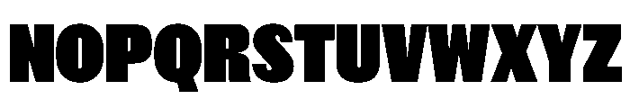 Thorowgood Grotesque Black Font UPPERCASE