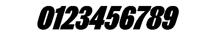 Thorowgood Grotesque Bold Italic Font OTHER CHARS