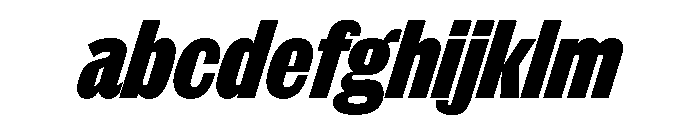 Thorowgood Grotesque Bold Italic FONT