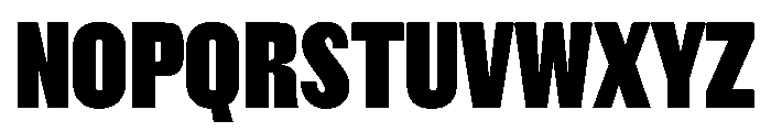 Thorowgood Grotesque Bold Font UPPERCASE