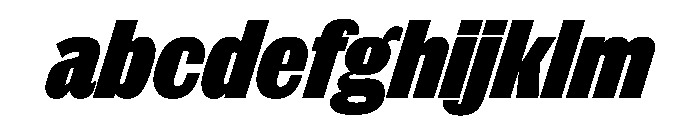 Thorowgood Grotesque Extrabold Italic FONT