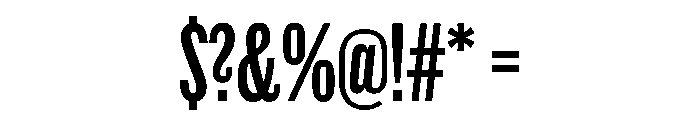 Thorowgood Grotesque Light Font OTHER CHARS