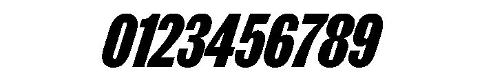 Thorowgood Grotesque Medium Italic Font OTHER CHARS