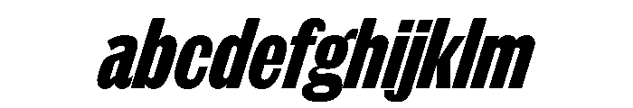 Thorowgood Grotesque Medium Italic FONT