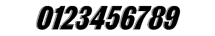 Thorowgood Grotesque Open Italic Font OTHER CHARS