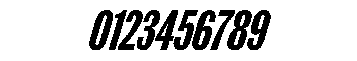 Thorowgood Grotesque Regular Italic Font OTHER CHARS