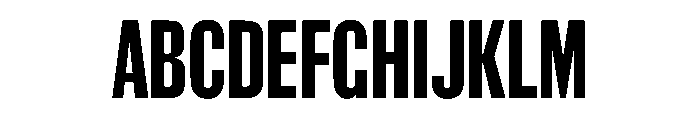Thorowgood Grotesque Regular Font UPPERCASE