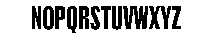 Thorowgood Grotesque Regular Font UPPERCASE
