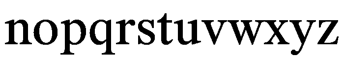 ThunderCaption Book Font LOWERCASE