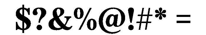 ThunderCaption CaptionBold Instance Font OTHER CHARS