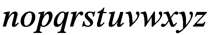 ThunderCaption CaptionMediumItalic Instance Font LOWERCASE