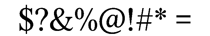 ThunderCaption Notfordesktopuse Instance Font OTHER CHARS