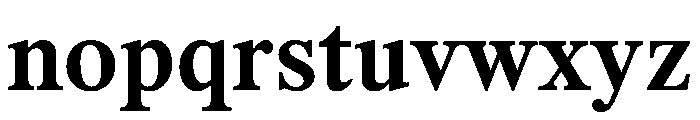 ThunderCaption SemiBold Font LOWERCASE