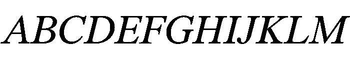ThunderCollection CaptionBookItalic Instance Font UPPERCASE