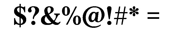 ThunderCollection CaptionSemiBold Instance Font OTHER CHARS