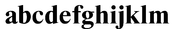 ThunderCollection DisplayBold Instance FONT