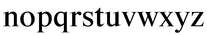 ThunderCollection DisplayBook Instance Font LOWERCASE