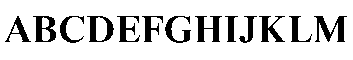 ThunderCollection DisplaySemiBold Instance Font UPPERCASE