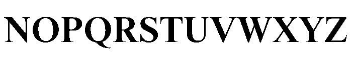 ThunderCollection DisplaySemiBold Instance Font UPPERCASE