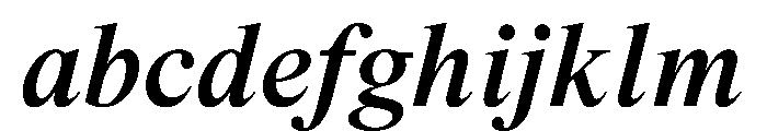 ThunderCollection DisplaySemiBoldItalic Instance FONT
