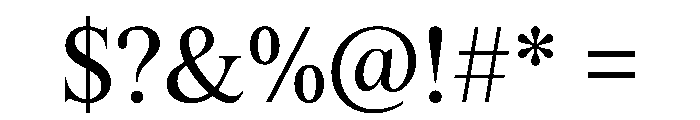 ThunderCollection Notfordesktopuse Instance Font OTHER CHARS