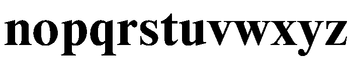ThunderCollection TextBold Instance Font LOWERCASE