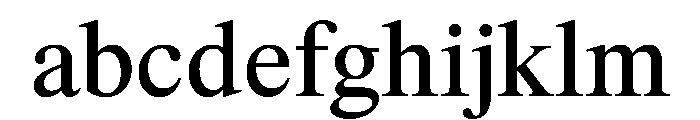 ThunderCollection TextBook Instance FONT