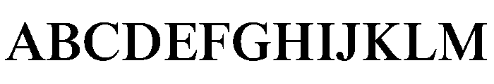 ThunderCollection TextMedium Instance Font UPPERCASE