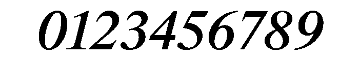 ThunderCollection TextMediumItalic Instance Font OTHER CHARS