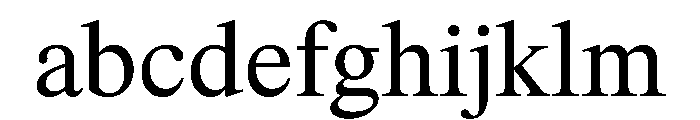 ThunderCollection TextRegular Instance FONT