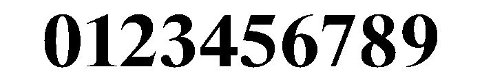 ThunderDisplay Bold Font OTHER CHARS
