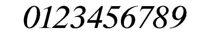 ThunderDisplay DisplayBookItalic Instance Font OTHER CHARS