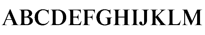 ThunderDisplay DisplayMedium Instance Font UPPERCASE