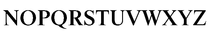 ThunderDisplay DisplayMedium Instance Font UPPERCASE