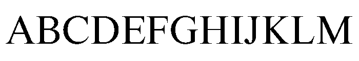 ThunderDisplay Regular Font UPPERCASE