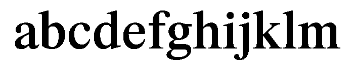ThunderText Medium FONT