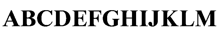 ThunderText TextBold Instance Font UPPERCASE
